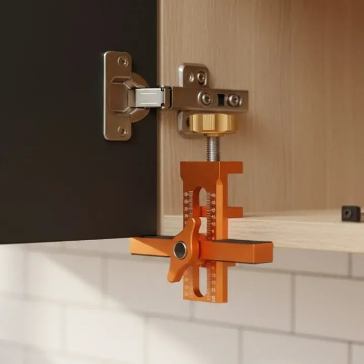 CELSSON SKÅPLUCKEMONTERINGSJIGG 2-I-1