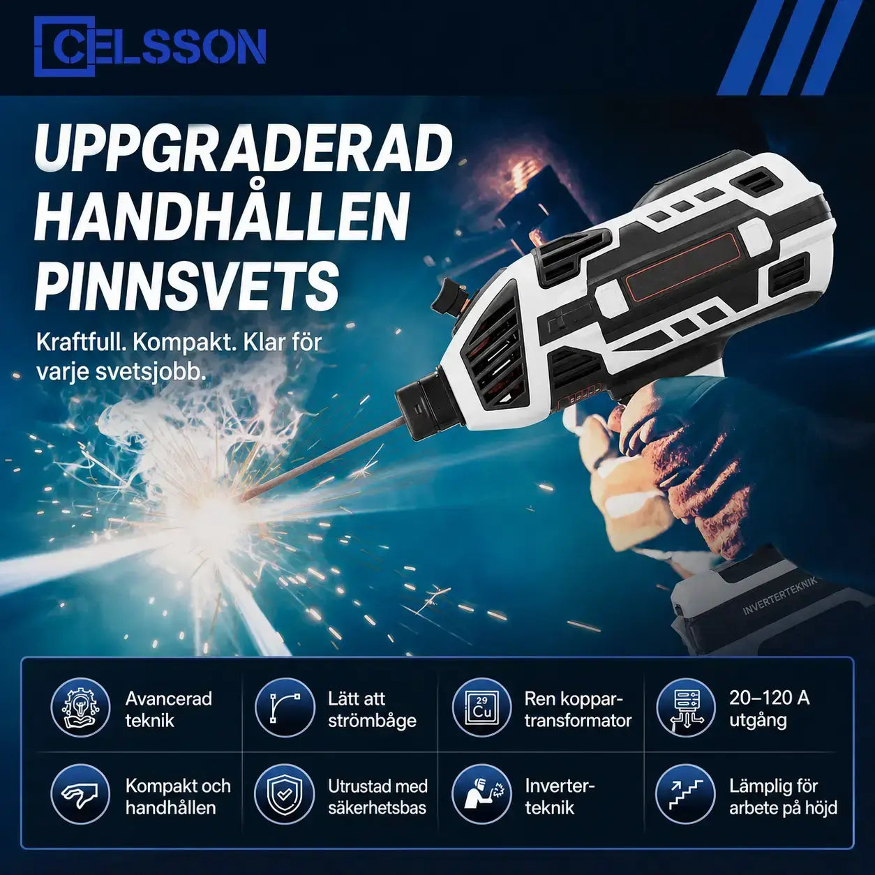 CELSSON Bärbar Svetsmaskin
